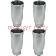 4pcs Car Lift Tray Heightening Feet Plus Pad Solid Lift Parts Kit Dia. 50mm