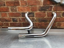 Genuine Harley-Davidson Exhaust Header Pipe Assembly Breakout Fat Boy 65600259