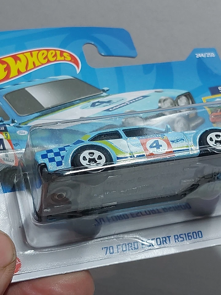 Hot Wheels 1/64 🇨🇵 1970 ford escort RS1600 mainline 2022 #5/5 - Photo 4/4