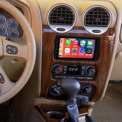 For 2005 2006 GMC Envoy Android 13.0 Apple CarPlay Android Auto Car Stereo Radio