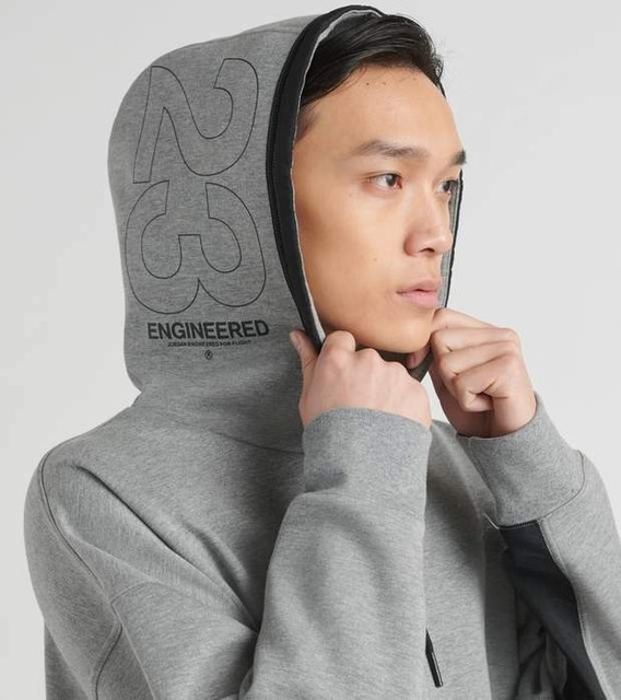 Nike Air Jordan 23 Engineered Fleece Pullover Hoodie Sweatshirt Gray Size XL for sale online | eBay