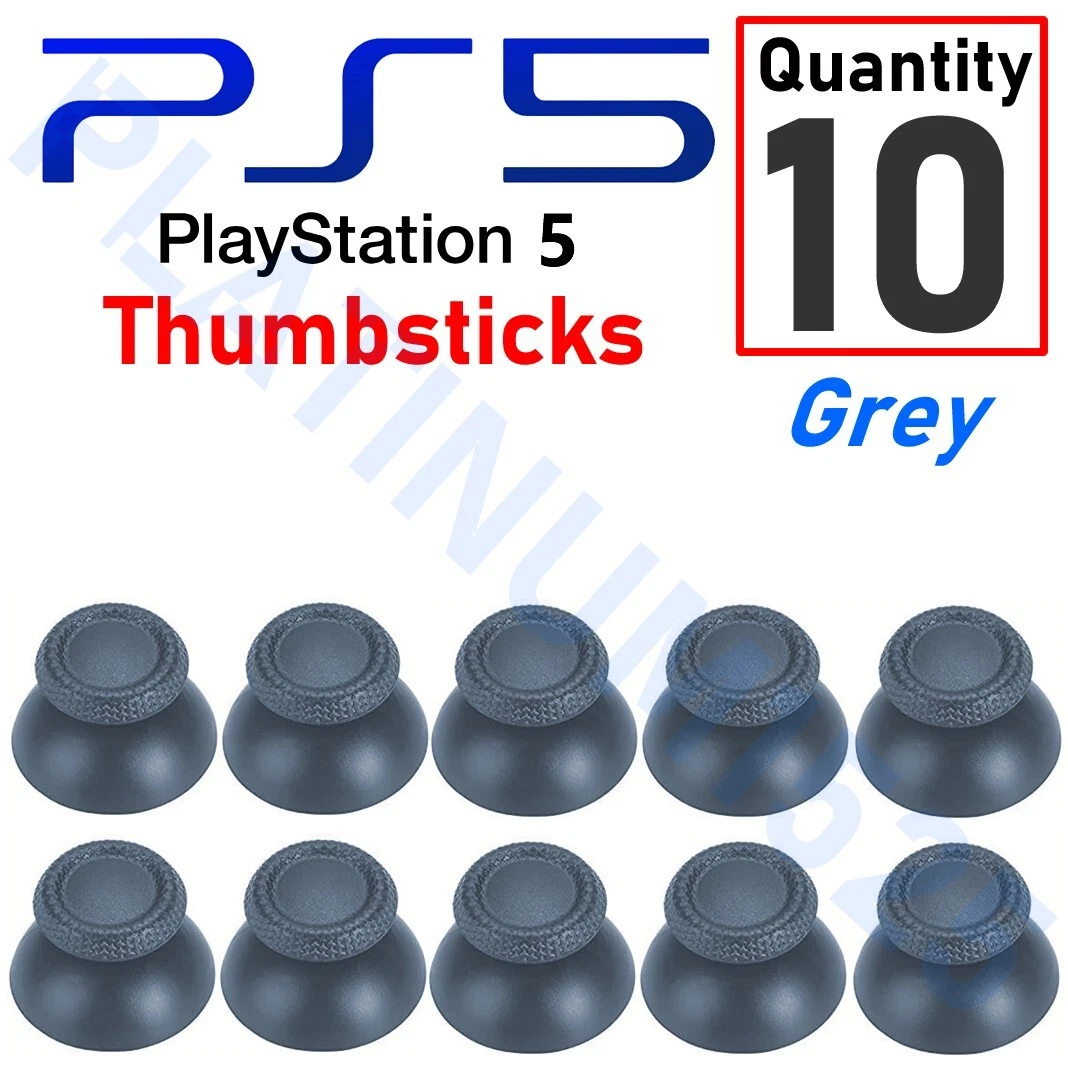 10x Grey Thumbsticks
