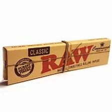 Raw Classic Connoisseur kingsize Slim + Tips 3 piece