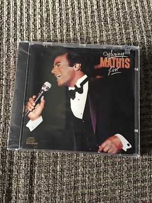 JOHNNY MATHIS LIVE 1984 CD BRAND NEW COLUMBIA PRINT 12TRX