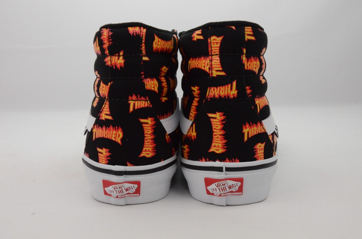 ⭐️激レア⭐️THRASHAR sk8-Hi Vans Sk8-Hi Thrasher Men's - VN0A347TOTE - US