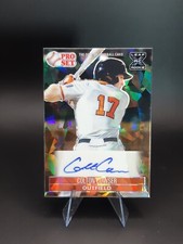 2021 Leaf Pro Set Metal 1991 Base Auto Red Crystals Colton Cowser #PS1-CC3 Auto