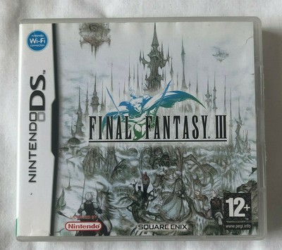 Ds case&cartridge final fantasy iii for ds (5060121820685)