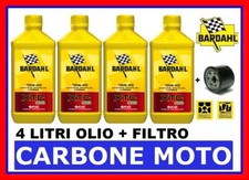 KIT TAGLIANDO OLIO BARDAHL XTC C60 10W40 + FILTRO HONDA CBF 600 S Abs 2005