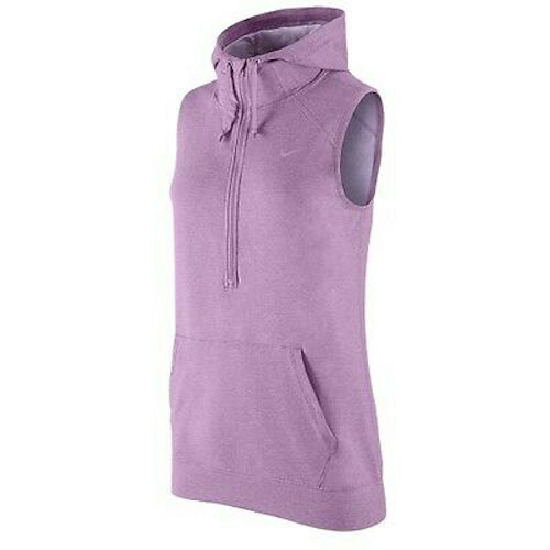 NWT Nike Women's Obsessed Half Zip Sleeveless Hoodie