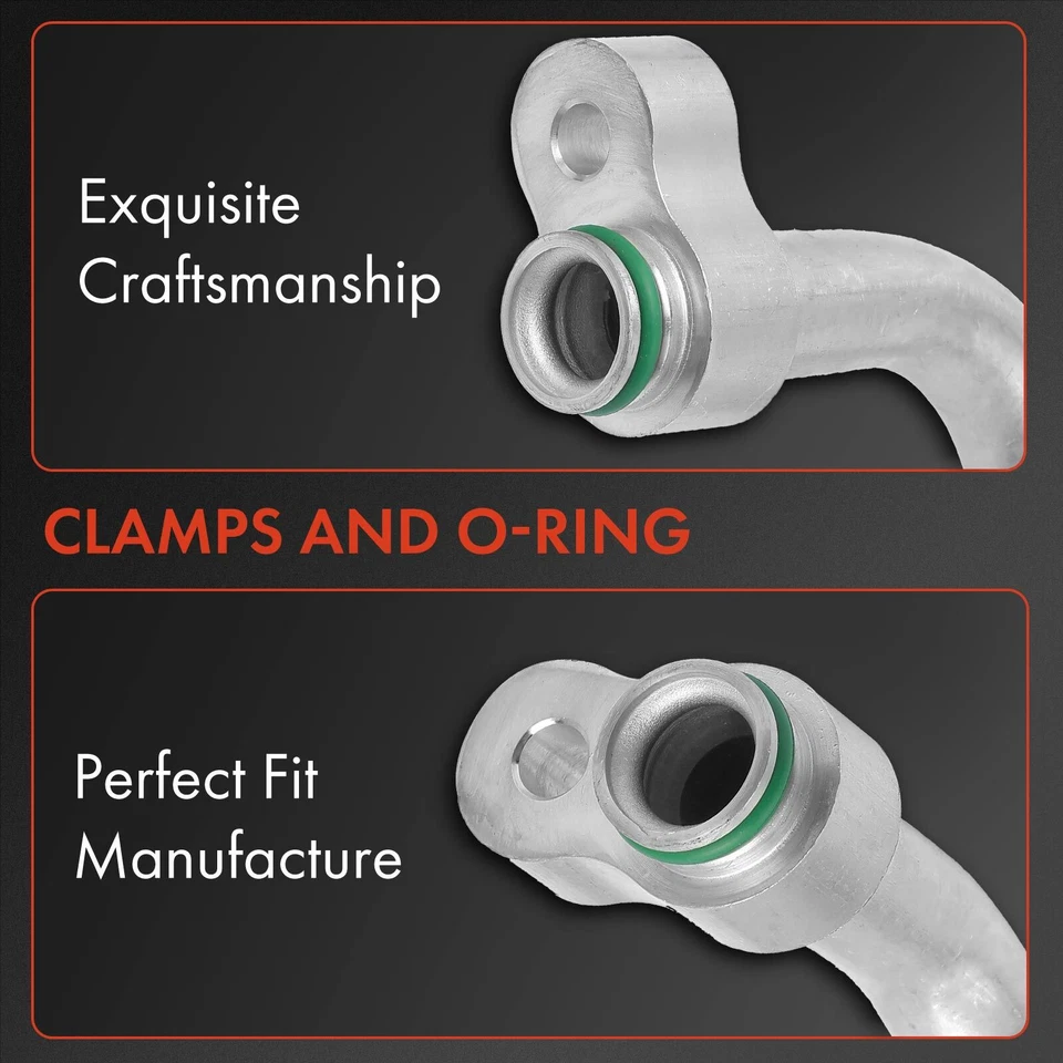 Nova mangueira de linha de sucção refrigerador AC para Scion xB 2008-2015 L4 2.4L baixa pressão - Imagem 3 de 4