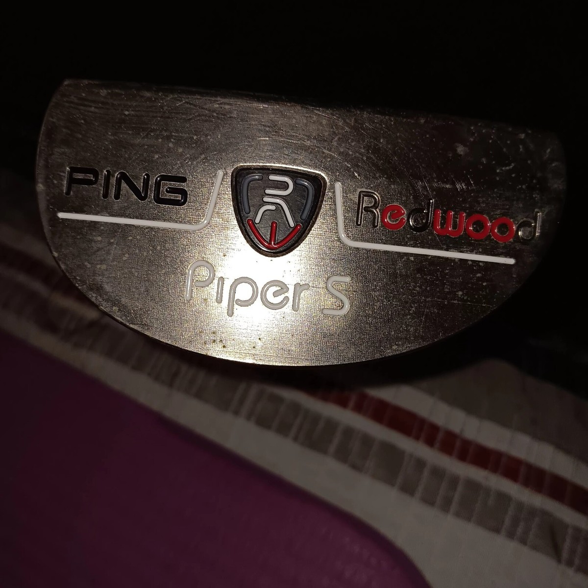 ピン Ｒｅｄｗｏｏｄ　Ｐｉｐｅｒ　Ｓ（ブラックニッケル）　３5インチ Ping Redwood Piper S Black Dot Putter 35in Right-handed