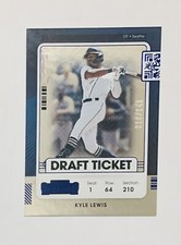 KYLE LEWIS #D/149 - 2021 Panini Contenders Draft Ticket Blue Foil #14 Mariners