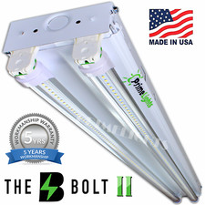  12 PACK 44W 5000K 4ft Garage Shop Light Fixture With LED T8 Tube Lights