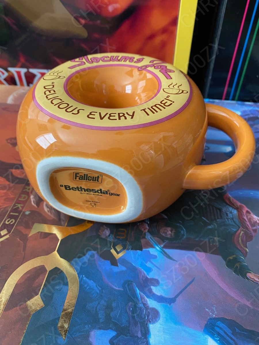 Fallout 4 Slocum's Joe Dough Boy Mug Coffee Ceramic Donut Cup