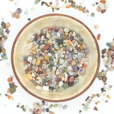 Extra kleine gemischte Kristallsteine Mini Chips Basteln Edelstein Nuggets 2-10 mm