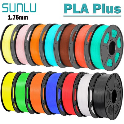 (BUY 6 GET 4 FREE,Add 10) SUNLU 1KG PLA PLUS 3D Printer Filament 1.75MM PLA+