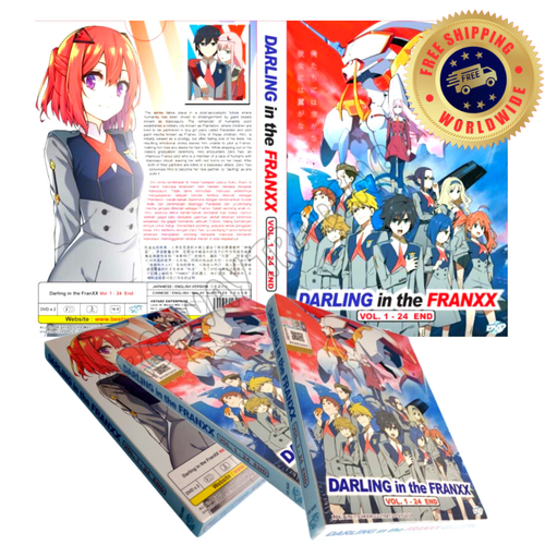 Darling In The FranXX Complete Series DVD English Dubbed Region Free