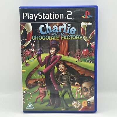 Charlie and The Chocolate Factory - PlayStation 2 PS2 Komplett PAL