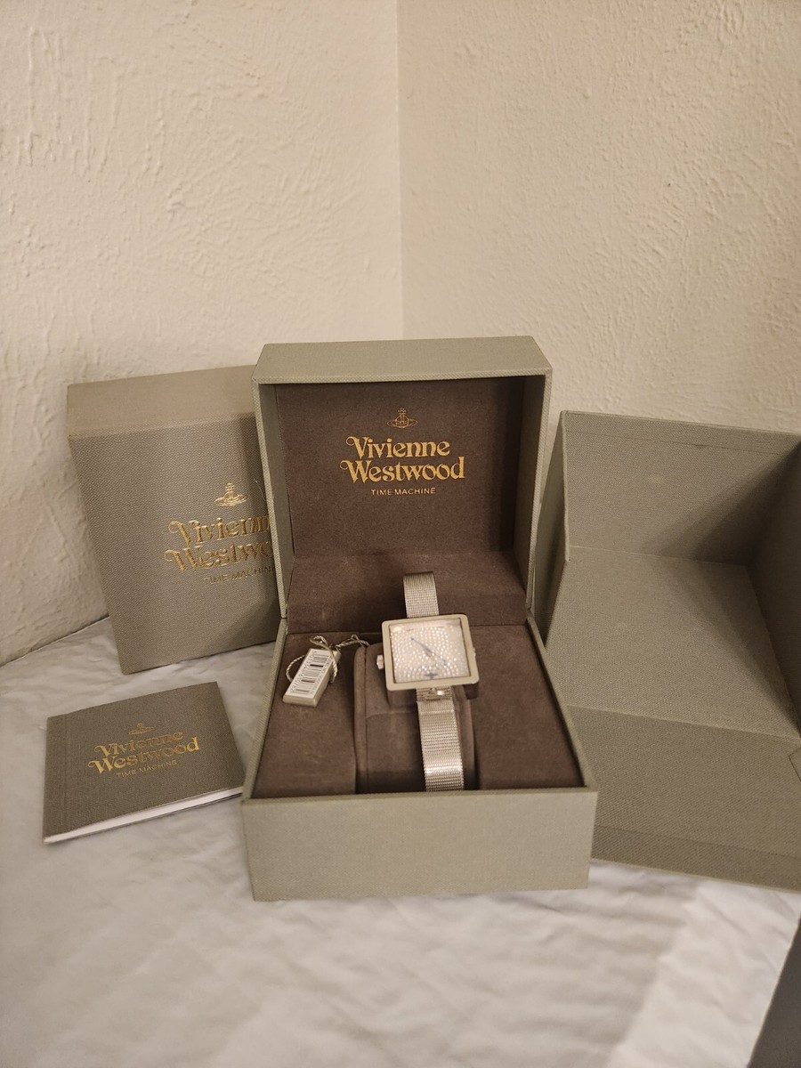 Vivienne Westwood Time Machine Watch Lady Cube Discontinued | eBay