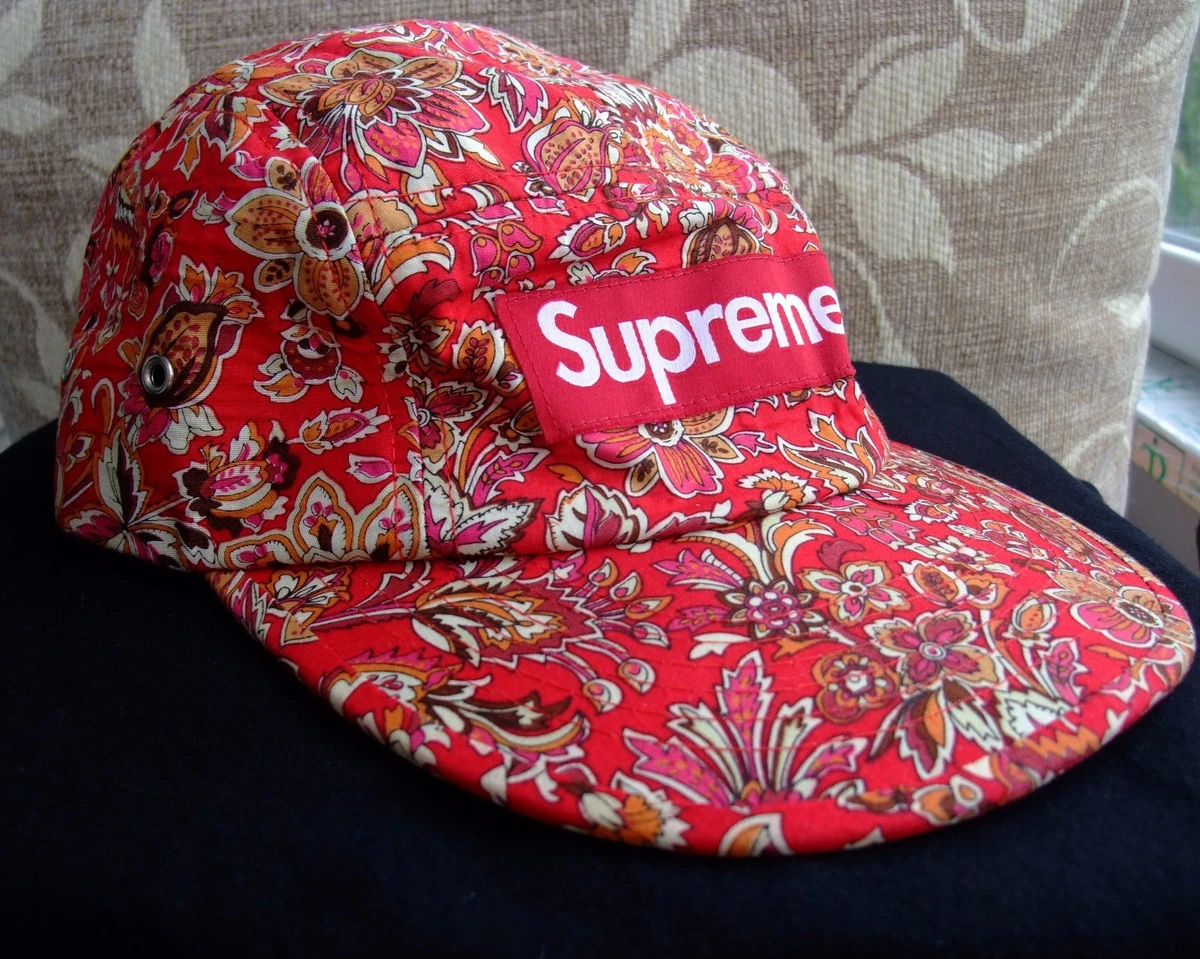 VTG Supreme Floral Camp 2012 Cap Very Rare Orig Authentic | eBay