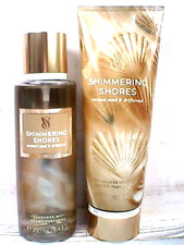 Victoria's Secret VS Shimmering Shores Fragrance Mist Body Spray  Lotion Set