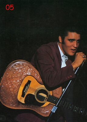 PRESLEY, Elvis - 10 big Postkarten Nr. 2 - Color & b/w - Größe 14x19 - sehr gut!