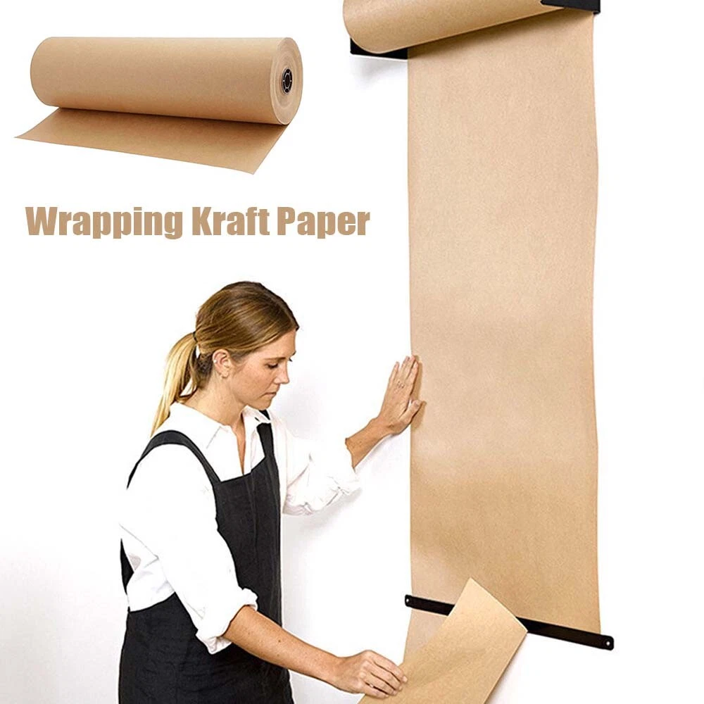 Long brown paper roll table cover online
