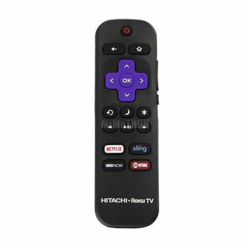 Genuine Hitachi 101018E0002 Smart TV Remote w/ Netflix Sling HBO Shortcuts(USED)
