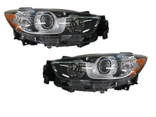 FIT MAZDA CX-5 CX5 2013-2015 HID HEADLIGHTS HEAD LIGHTS LAMPS WITH ADAPTIVE PAIR