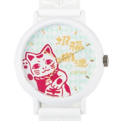 Kaoru Watch Japanese Fragrance Watch - Manekineko (Hinoki)