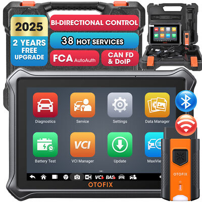 2025 OTOFIX D1 Lite Bidirectional Full System OBD Diagnostic Key Coding Scanner