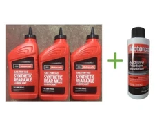 3 Quarts Ford Motorcraft  SAE 75W-140 Synthetic Rear Axle Lubricant & XL3