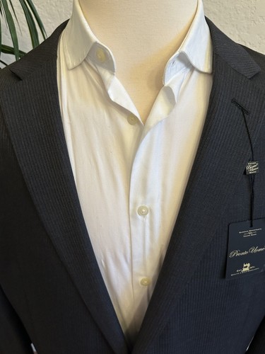 PRONTO UOMO MENS BLAZER SIZE 52XL BIG TALL SPORT COAT GRAY EXTRA LONG JACKET - Picture 4 of 13