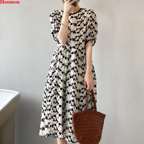 Korean Women Floral Layered Loose 