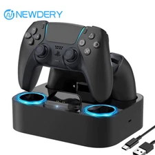 PS5 Controller Charging Station For Playstation 5 Controllers Dual Charging Dock