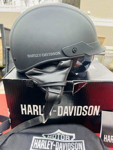 Harley Davidson Lucid Ultra-Light Sun Shield J03 1/2 Half Helmet/98151-22VX/SM - Bild 5 von 14
