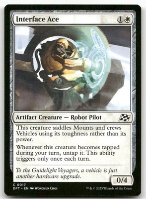 Interface Ace #17 (NM) Aetherdrift DFT Magic MTG