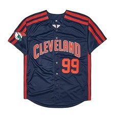 Men's Ricky 'Wild Thing' Vaughn #99 Baseball Jersey Blue Sewn Hip Hop S-3XL Gift