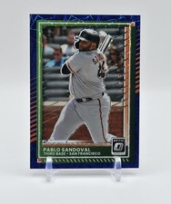 2025 Donruss Baseball PABLO SANDOVAL Blue Velocity Prizm #95