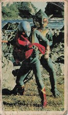Tokusatsu Hero Monster NTV NET 10 Hearts Missile Car Menko Card Japanese Vintage