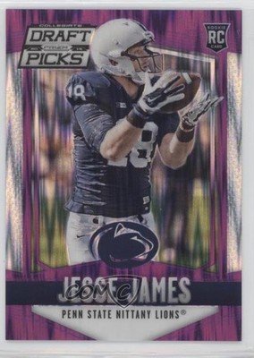 2015 Prizm Collegiate Draft Picks Purple Flash 16/99 Jesse James Rookie RC 0a6