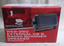 Whistler WES-350 external CB Radio scanner speaker metal grill bracket
