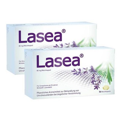 Lasea Weichkapseln bei innerer Unruhe · 2x56 St · PZN 08029949