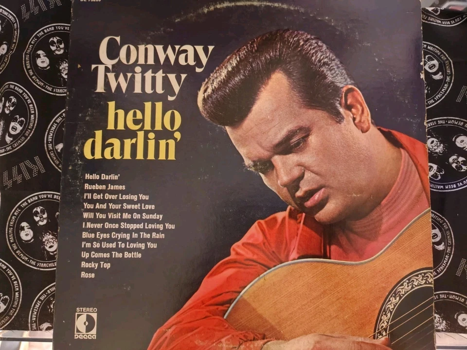 CLASSIC COUNTRY VINYL LP LOT, ALABAMA, MERLE HAGGARD, CONWAY TWITTY, RICKY VAN - Image 3 of 4