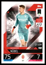 Alexander Nübel 2022-23 Topps Match Attax UEFA C&EL #317 AS Monaco FREE SHIP