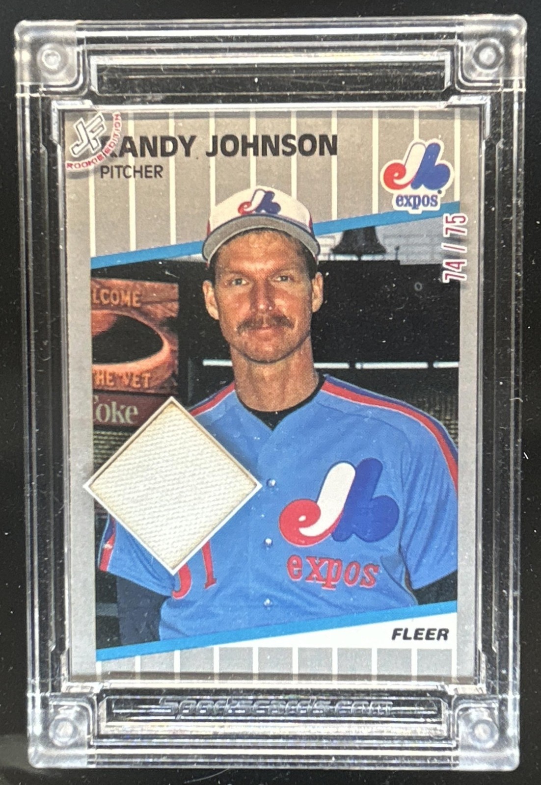 2024-25 Jersey Fusion Randy Johnson Game Used Jersey Expos