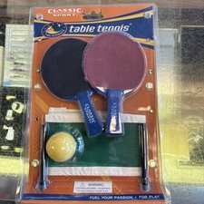 SPORTCRAFT Table Top Tennis Vintage Miniature Ping Pong Retro Classic Sport