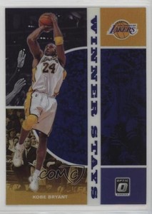 2019-20 Panini Donruss Optic Winner Stays Holo Prizm Kobe Bryant #12 HOF