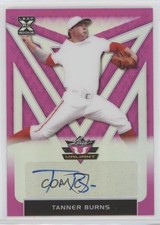 2020 Leaf Valiant Pink Prismatic 10/15 Tanner Burns #BA-TB1 Auto 04sr