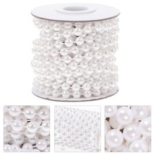 1Roll Decorative Bead String Pearl Chain for DIY Jewelry and Home Decor